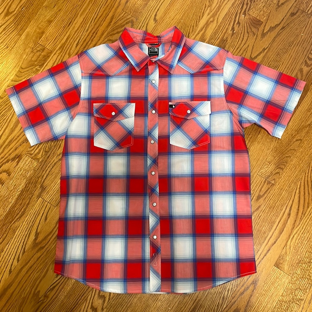 The North Face short sleeve collard shirt